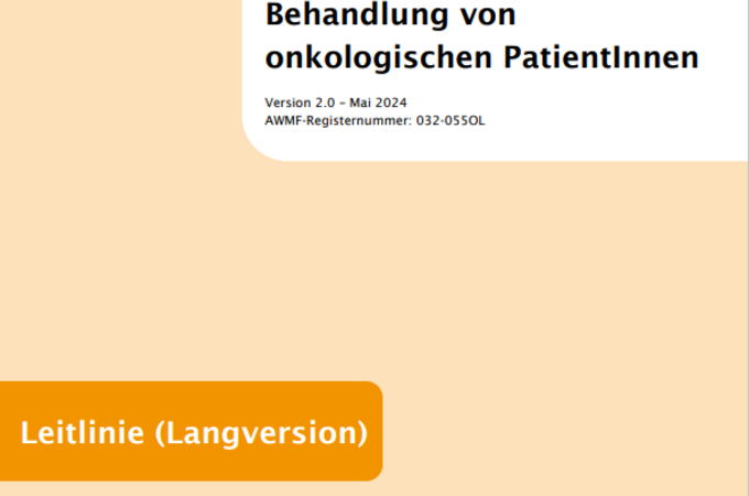 S3-Leitlinie Komplementärmedizin in der Behandlung onkologischer PatientInnen. Credits: Office des Leitlinienprogrammes Onkologie c/o Deutsche Krebsgesellschaft e.V.
