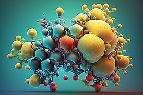Die Polymere wurden chemisch analysiert, um ihre Zusammensetzung und molekularen Eigenschaften zu verstehen. Symbolbild. Credits: Pixabay